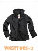  Ladies Windbreaker with Zipper |  Black